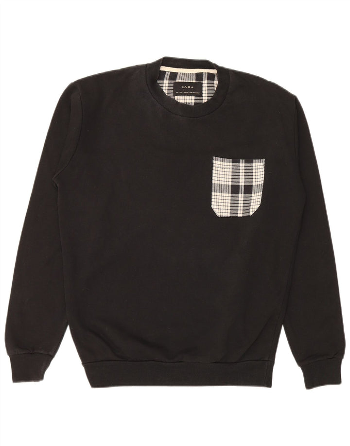 Pulover pentru bărbați Zara Pulover Mic Negru