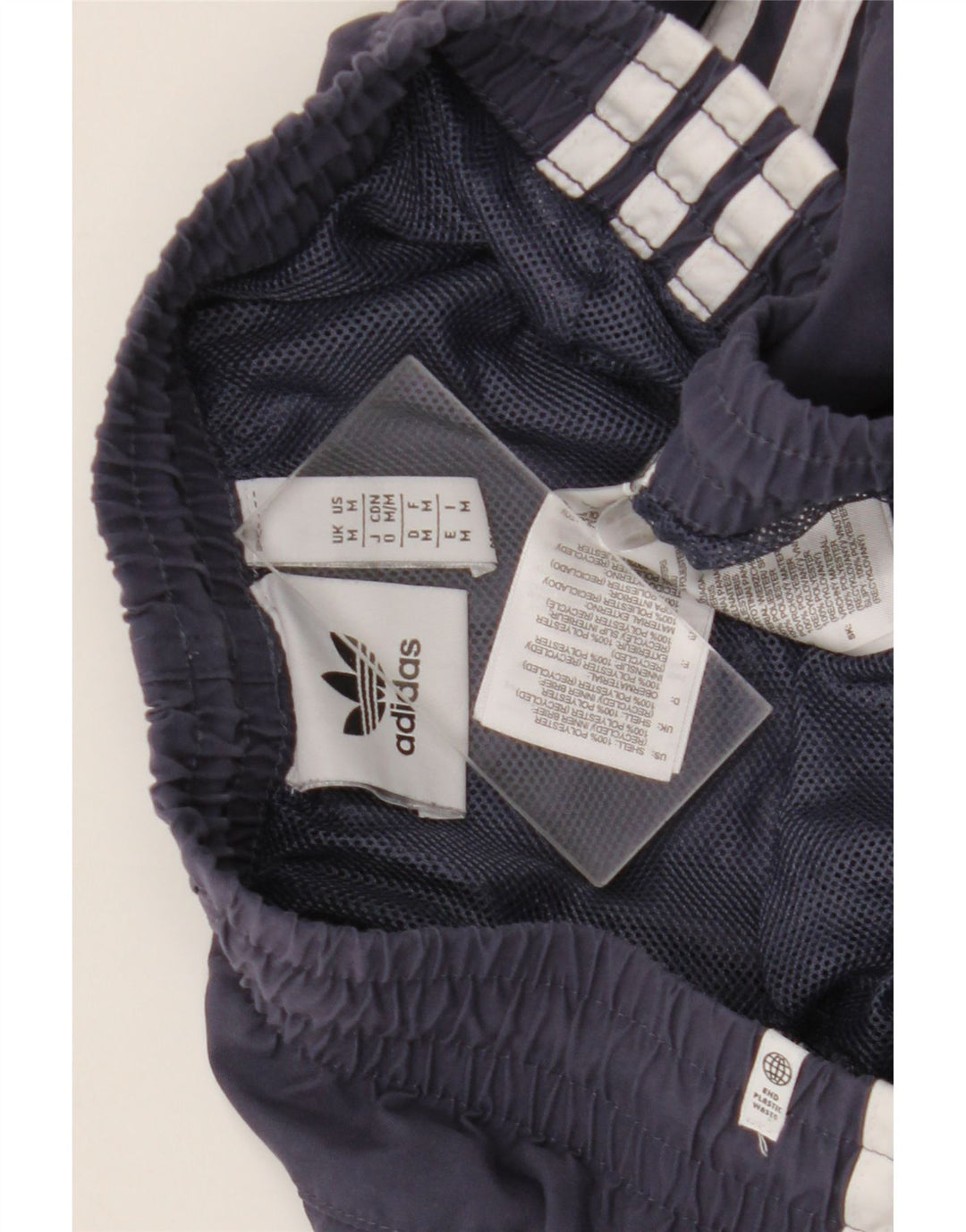 Pantaloni scurți de înot Adidas pentru bărbați, poliester medii bleumarin