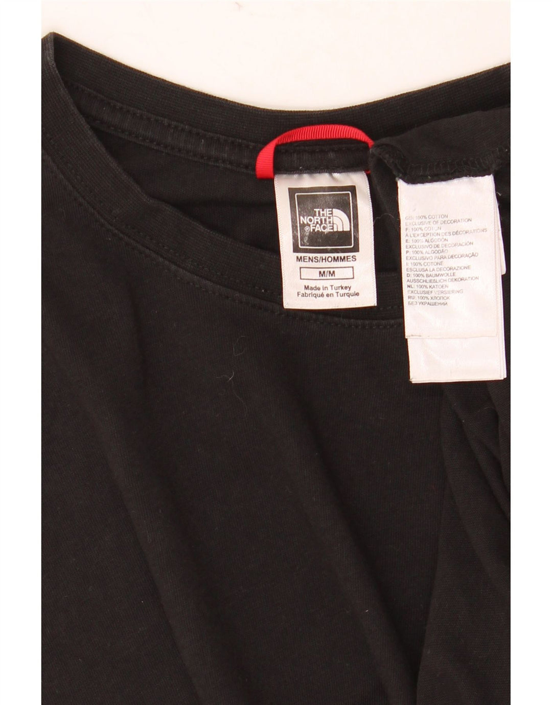 Tricou pentru bărbați The North Face Top Medium Black Bumbac