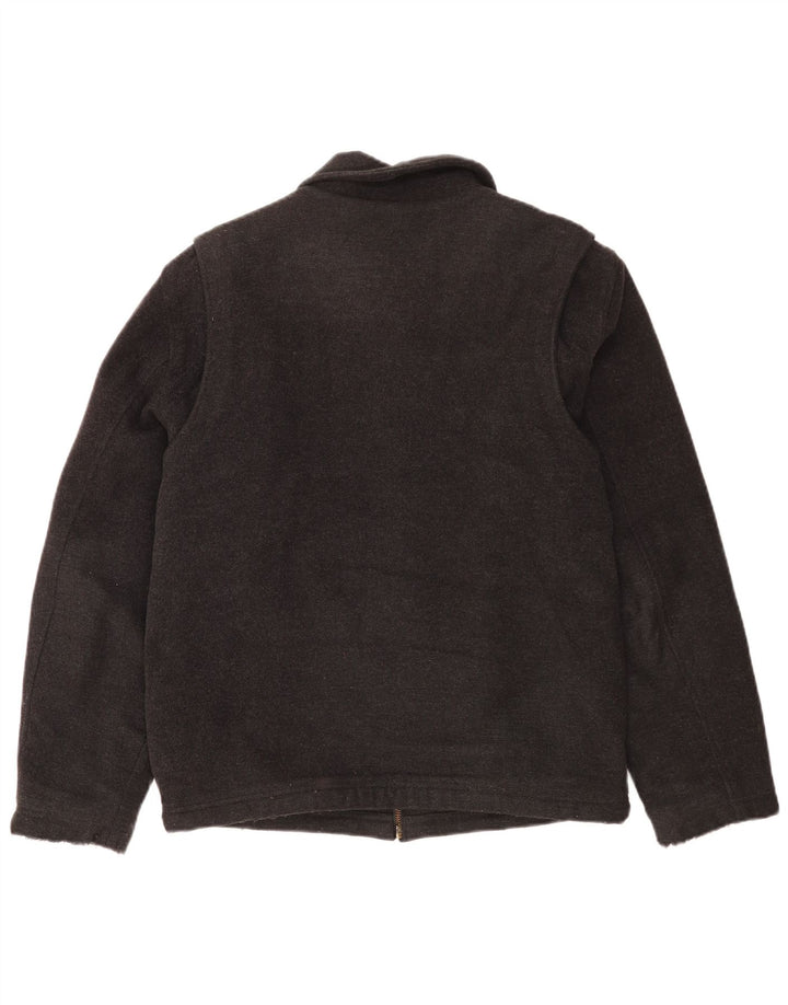L.L.Bean Bomber Jacket pentru bărbați UK 36 Small Gri Lână