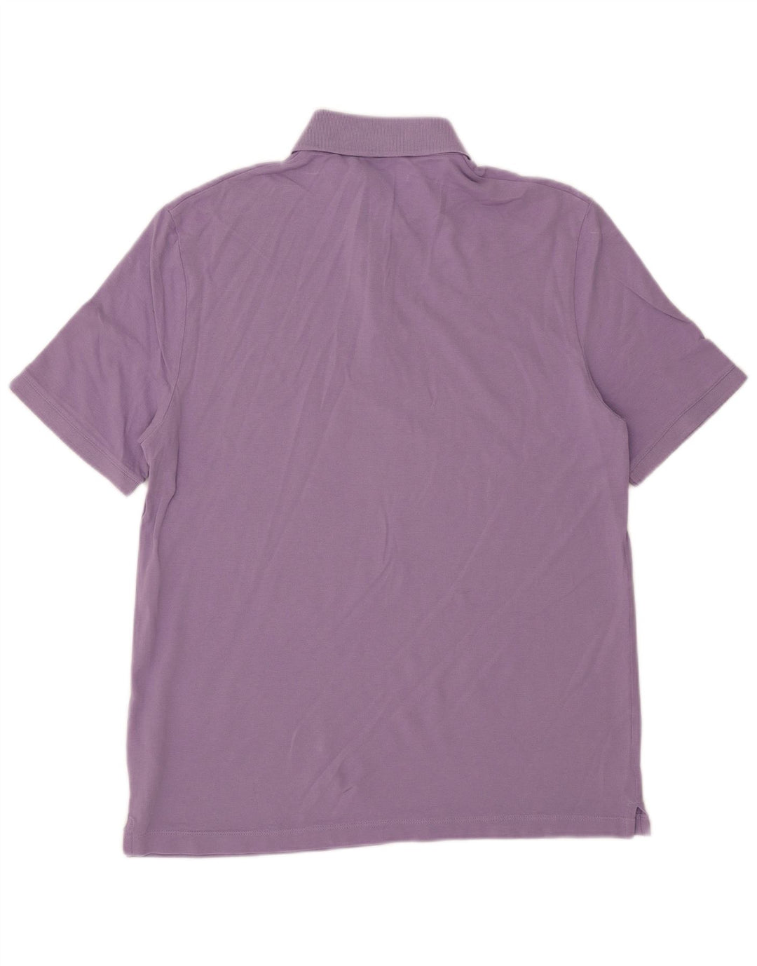 Cos Tricou polo obișnuit pentru bărbați, bumbac mov mare