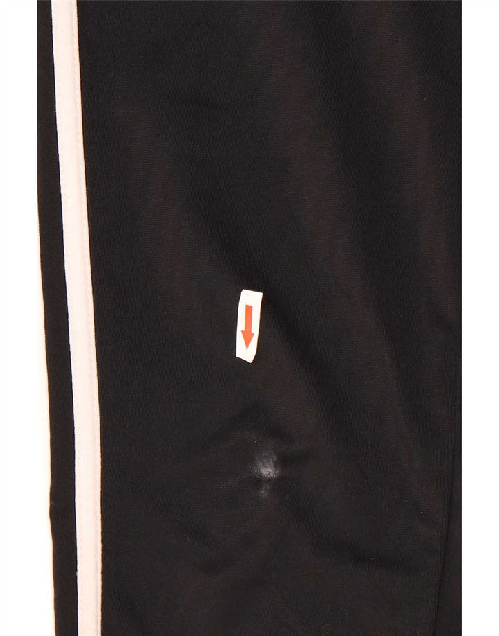 Pantaloni de trening Adidas pentru femei UK 8/10 Poliester negru mic