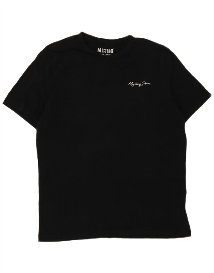 Tricou pentru bărbați Mustang Top mare negru