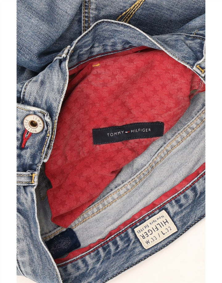 Blugi drepti pentru bărbați Tommy Hilfiger W33 L32 albastru