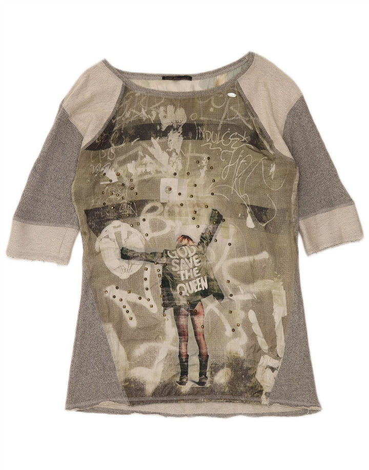 Bluză grafică pentru femei Gaudi, UK 18 XL, poliester color bloc