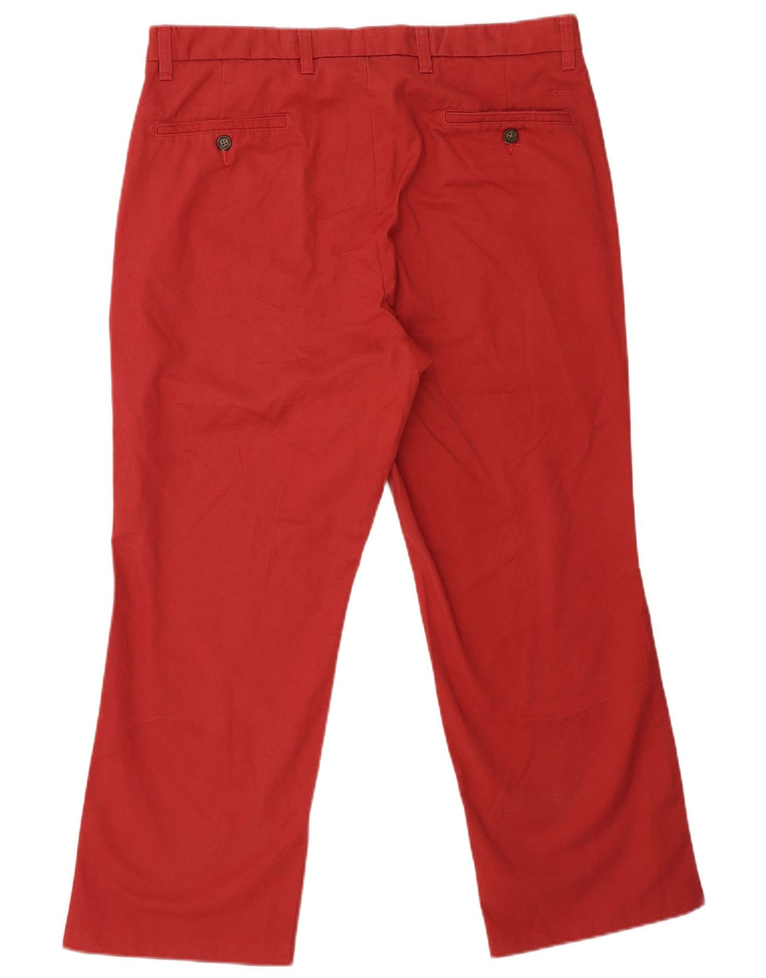Pantaloni tăiați pentru bărbați Dockers W36 L26 bumbac roșu