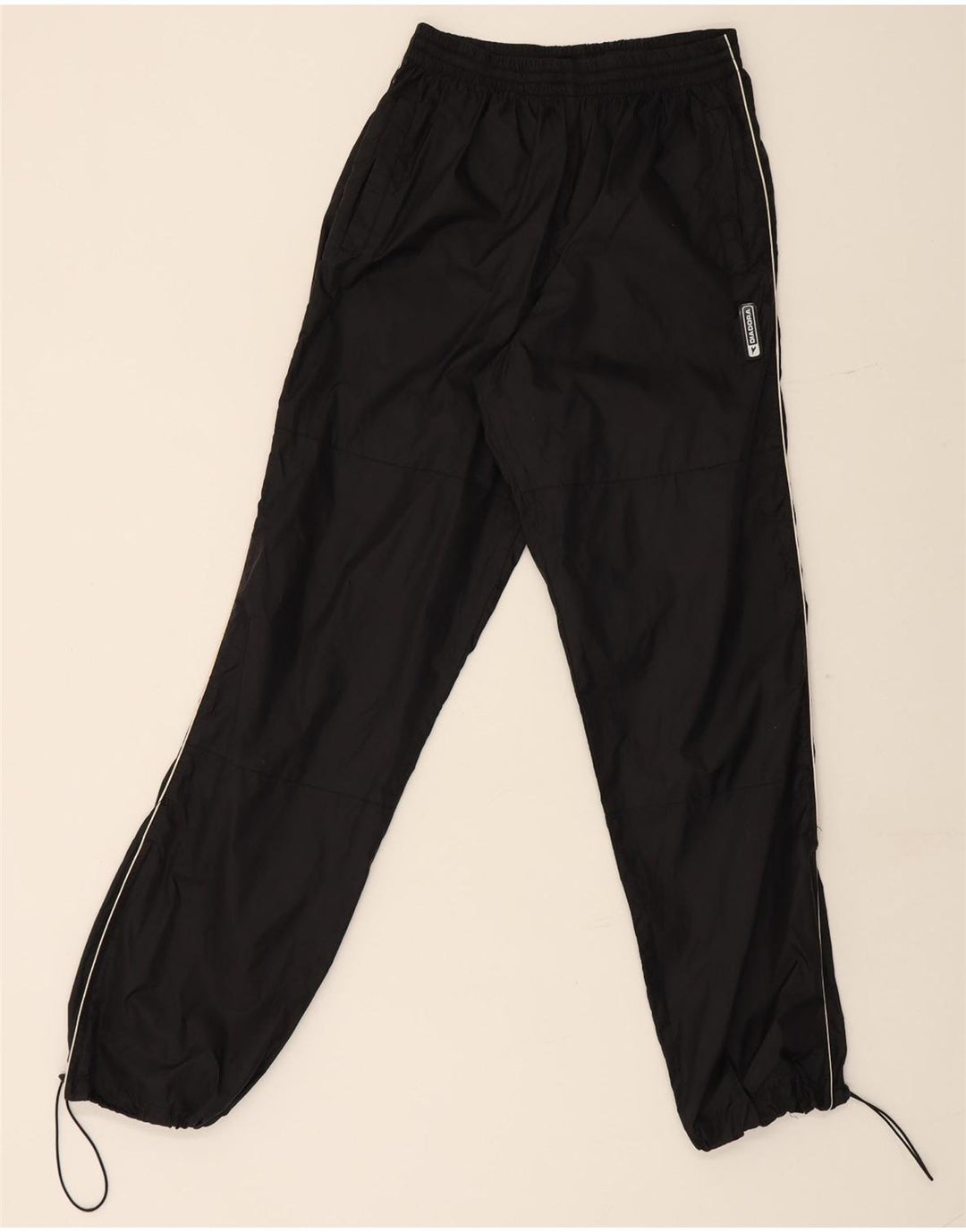 Pantaloni impermeabili pentru bărbați Diadora, poliamidă neagră medie
