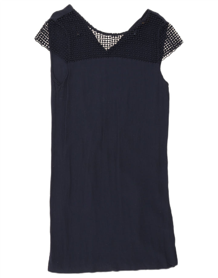 Rochie Schimbată pentru Damă Zara UK 12 Medium Bleumarin Poliester