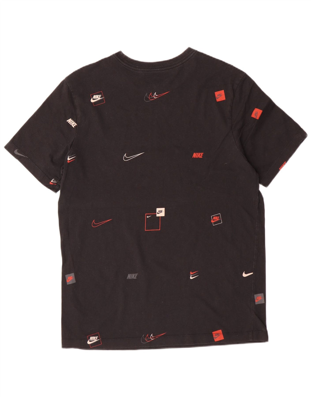 Tricou grafic pentru bărbați NIKE Top mediu negru