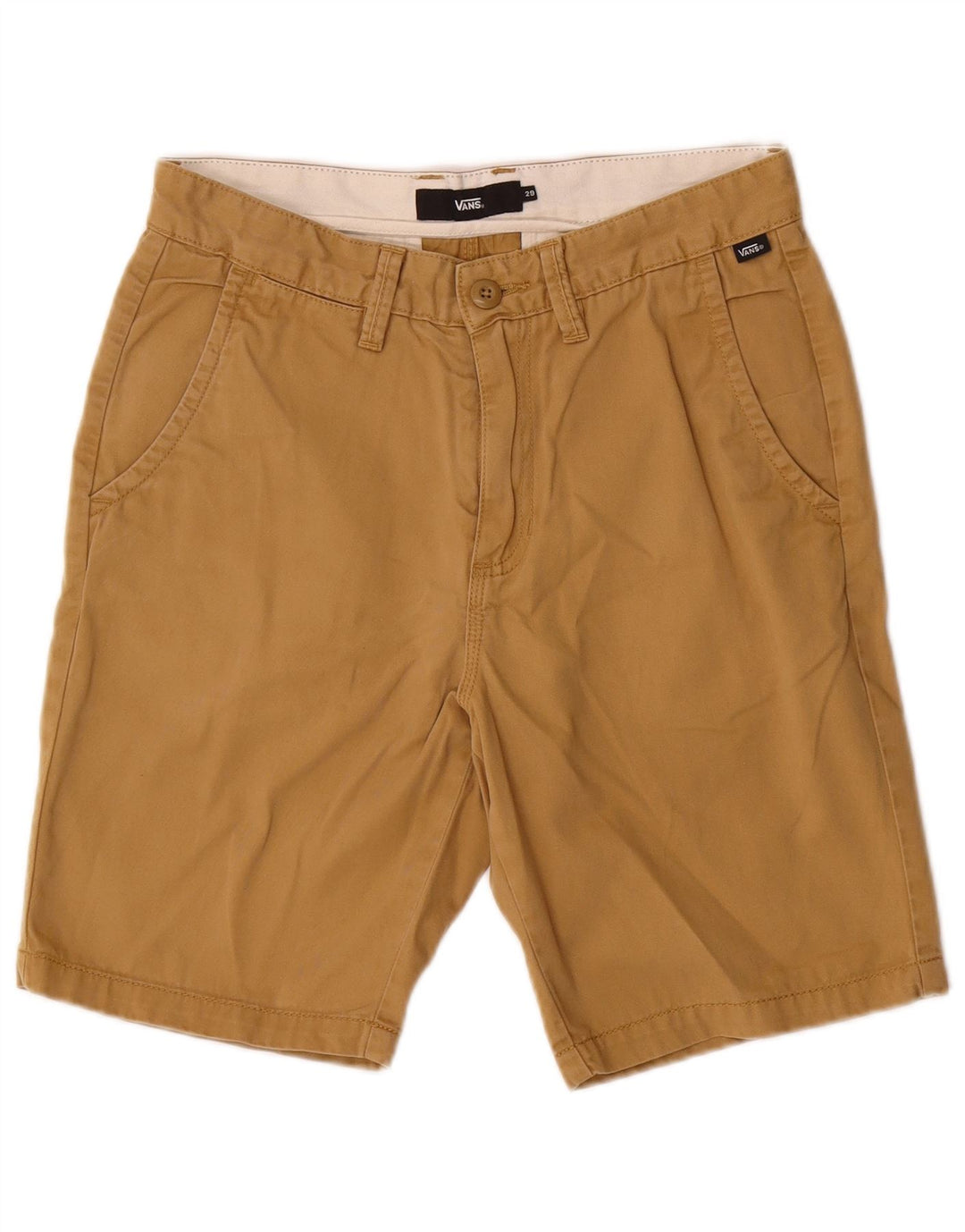 Pantaloni scurți chino pentru bărbați Vans W29 Small Beige Bumbac