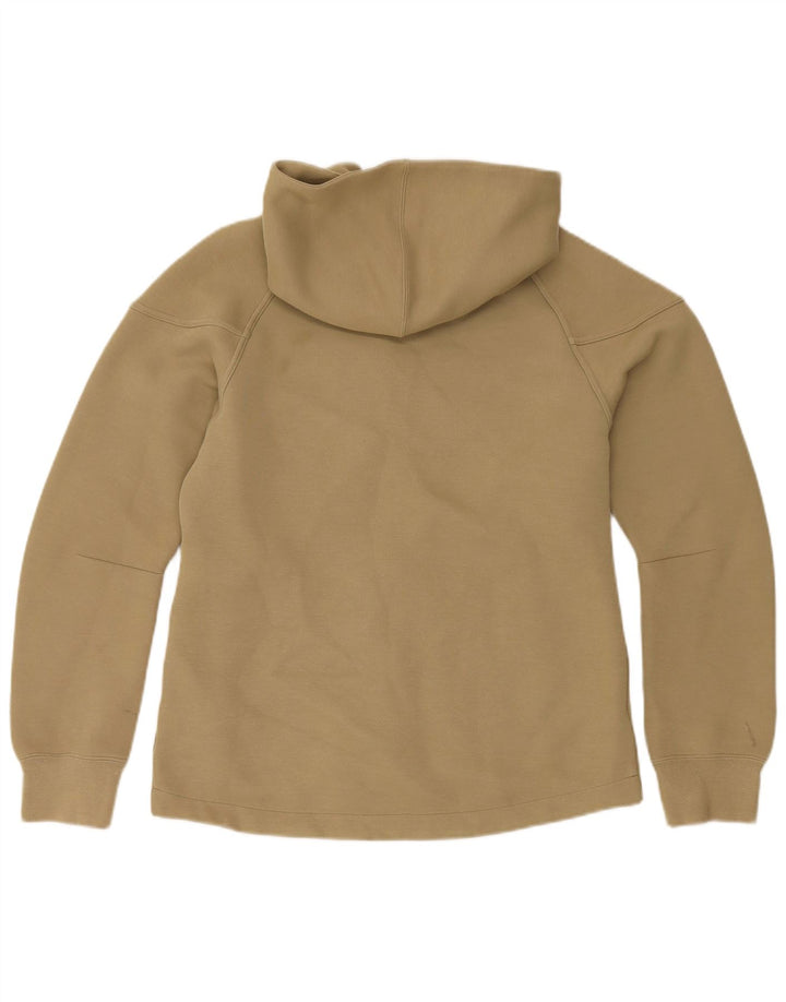Pulover Nike pentru bărbați, cu fermoar, bumbac kaki mediu