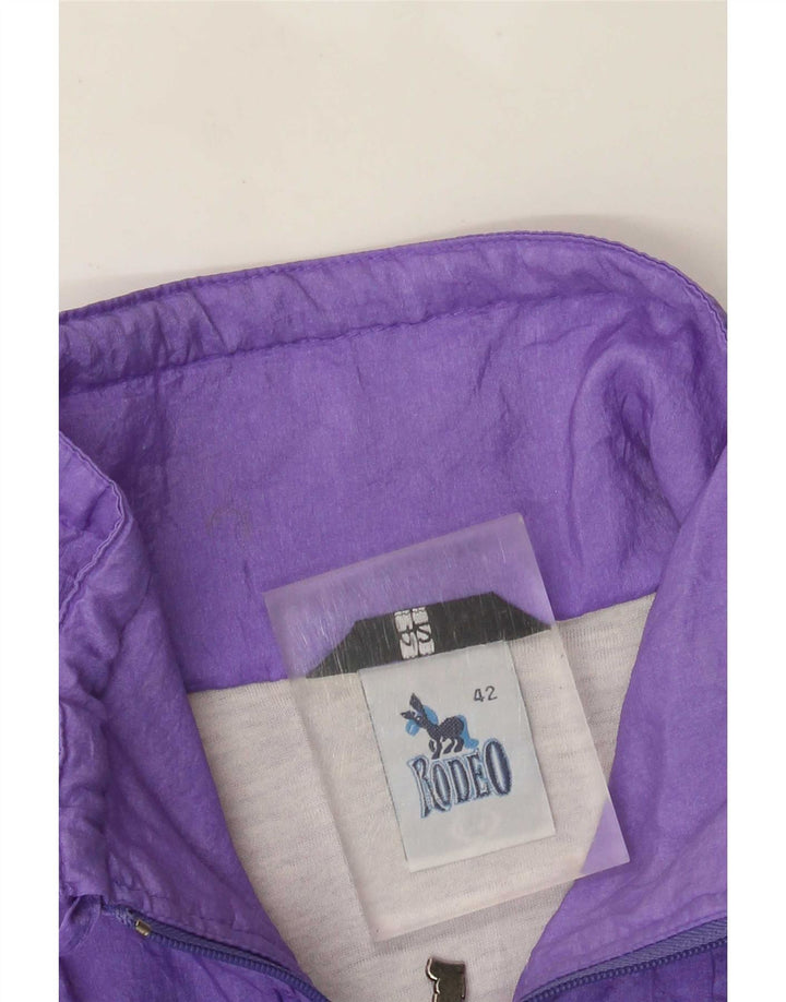 Jachetă de ploaie supradimensionată pentru femei Rodeo EU 42, mare, mov, nailon