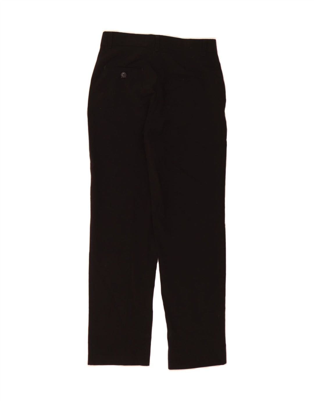CHAPS Boys Straight Chino Trousers 13-14 Years W27 L27 Black Polyester Vintage Chaps and Second-Hand Chaps from Messina Hembry 