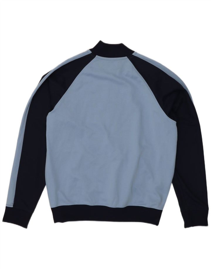 Jachetă de trening pentru bărbați Fred Perry, albastru mediu, sport blocuri de culoare