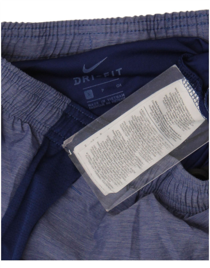 Pantaloni scurți sport Nike Dri Fit pentru bărbați, albastru, poliester color bloc