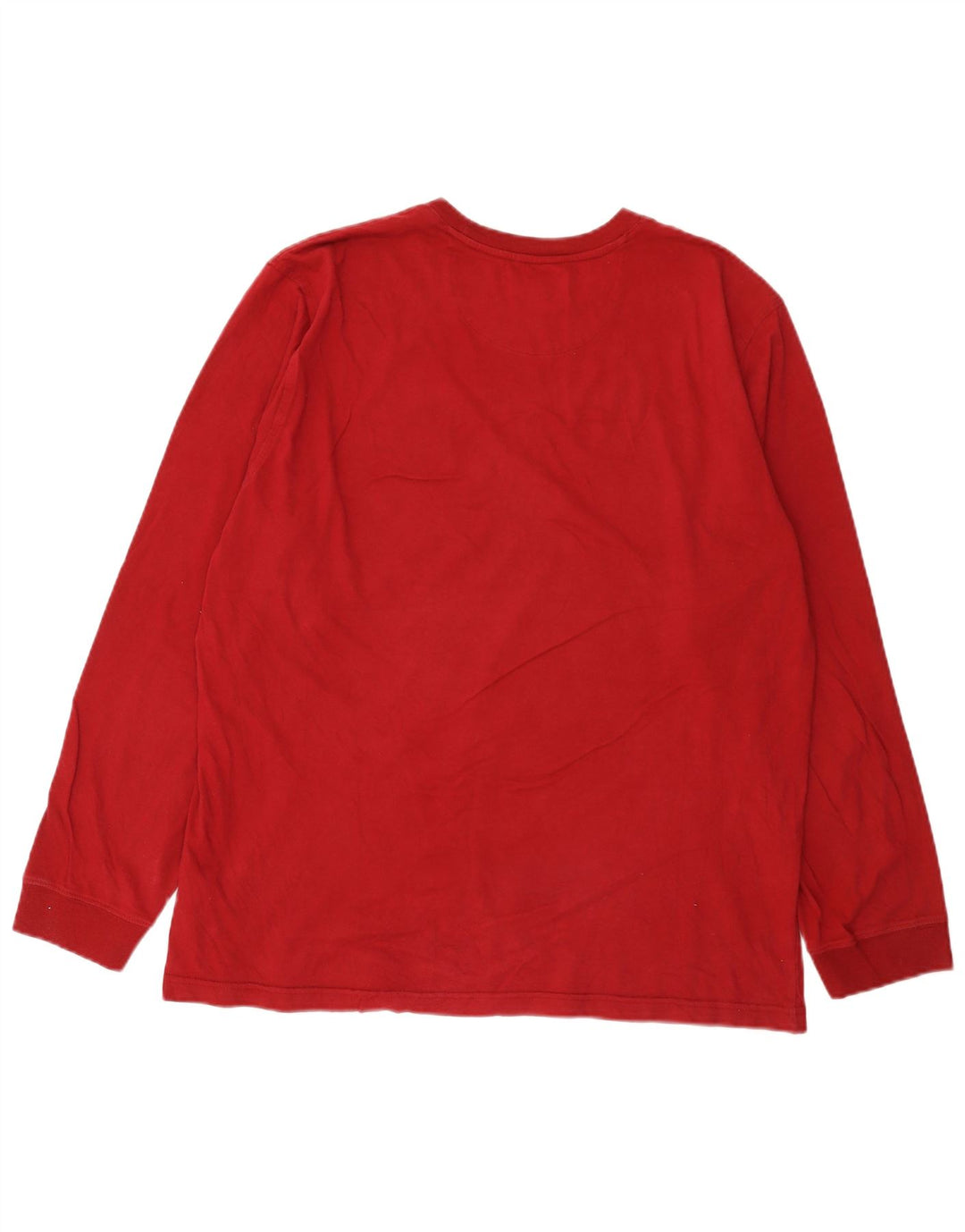 Top cu mânecă lungă, mare, roșu, Brooks Brothers