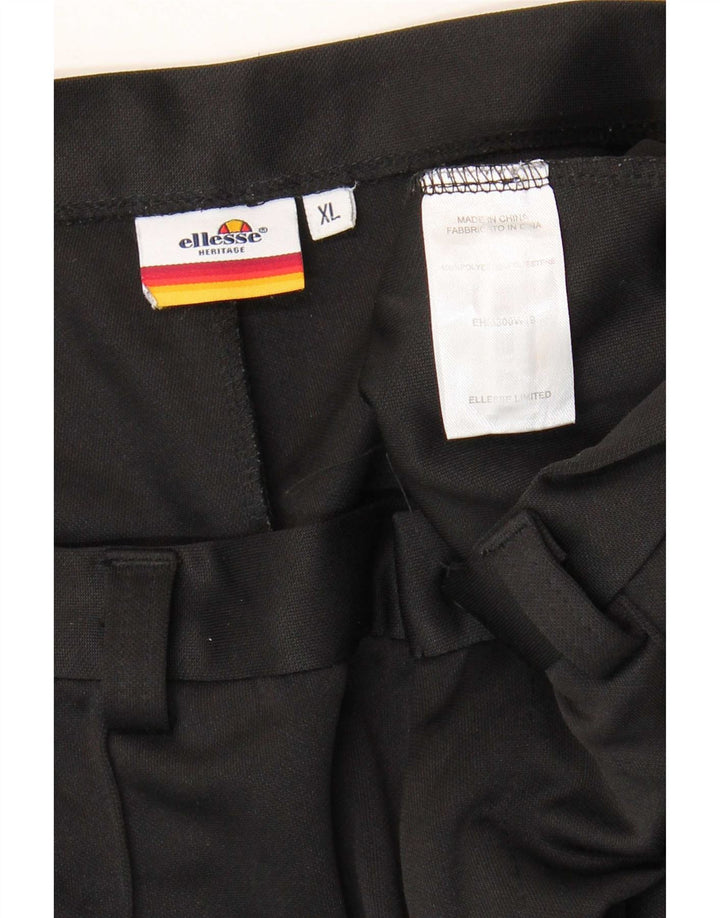 Pantaloni chino slim pentru bărbați Ellesse XL W38 L28 Poliester negru