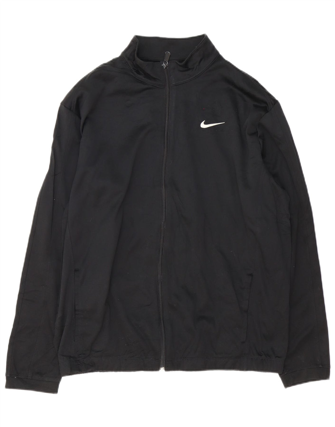 Jachetă de trening NIKE Therma-Fit pentru bărbați, mare, negru, poliester