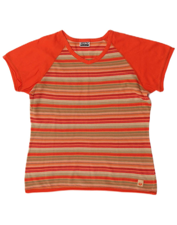 Arena Tricou Femei Top UK 14 Large Orange Dungate