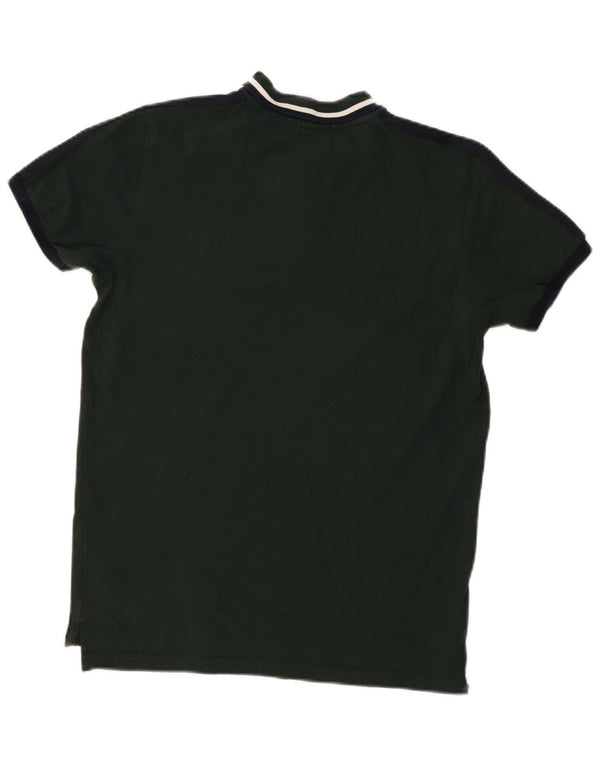 Tricou polo pentru bărbați Le Shark, bumbac verde mediu