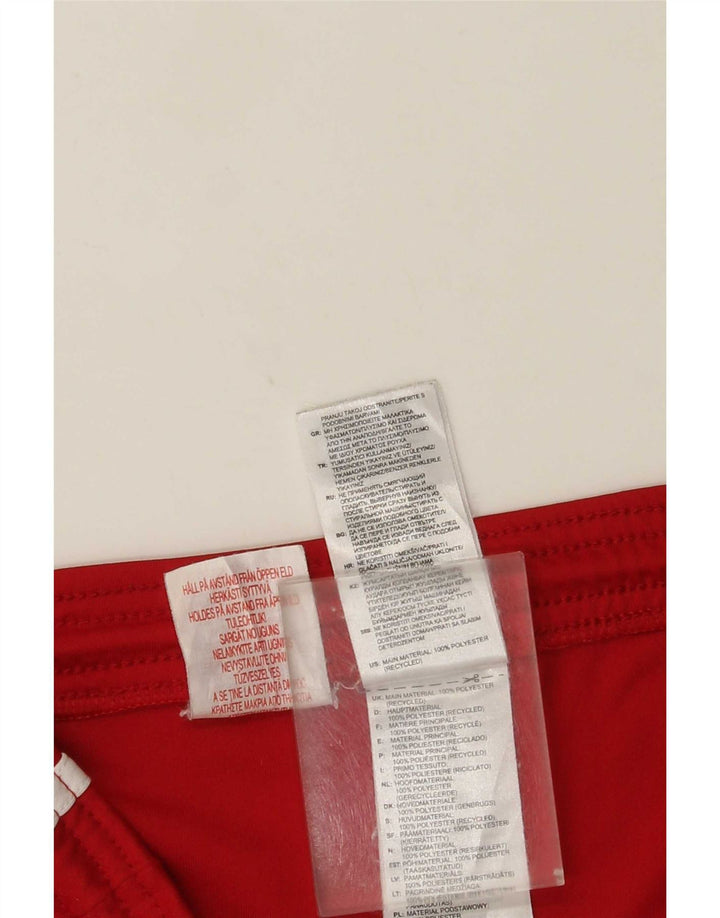 Pantaloni scurți sport adidas băieți 13-14 ani poliester roșu