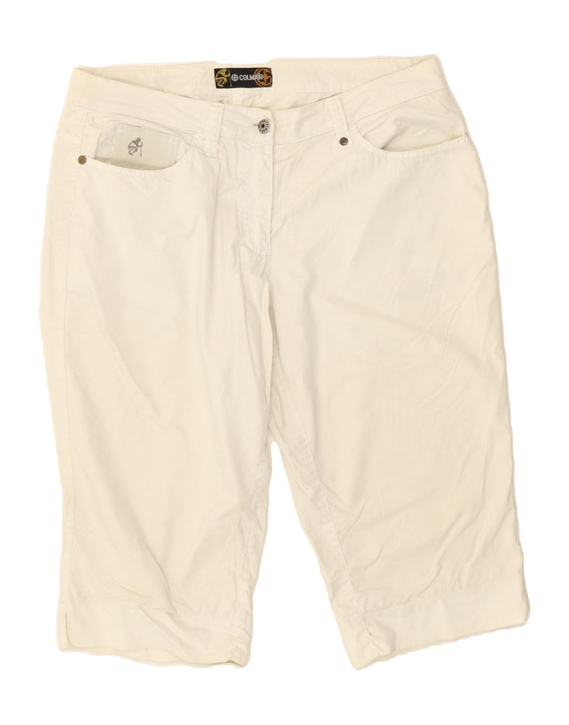 COLMAR Womens Bermuda Shorts EU 48 2XL W39 White Cotton Vintage Colmar and Second-Hand Colmar from Messina Hembry 