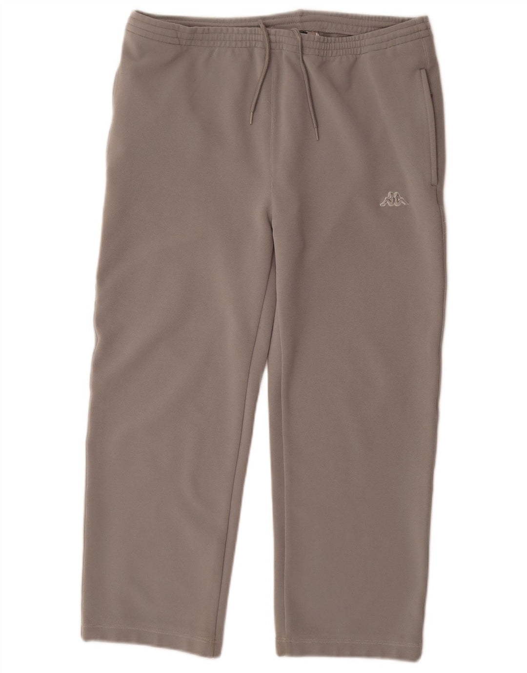 Pantaloni de trening Kappa pentru femei Capri UK 14 Medium Gri Poliester