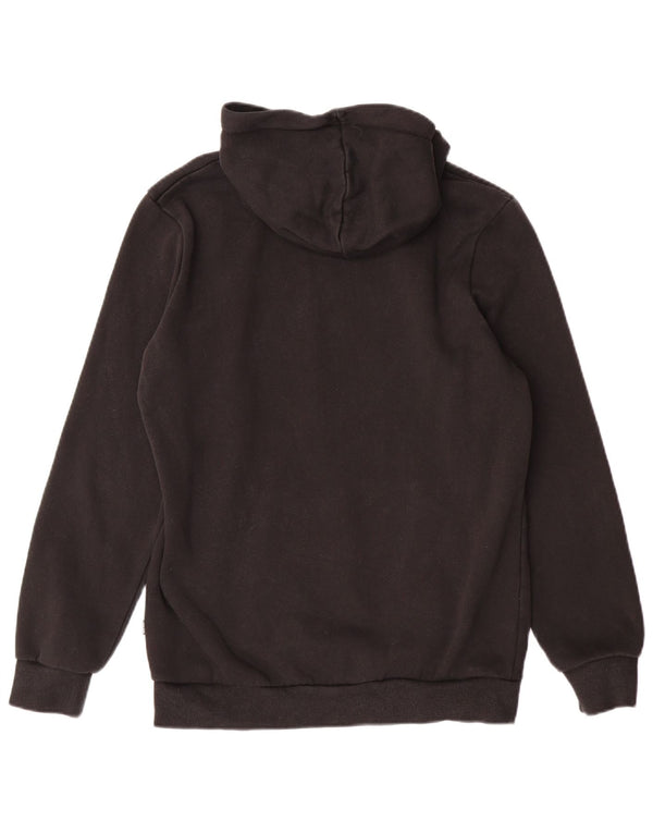 Pulover cu capota cu grafic Puma pentru femei UK 10 mic bumbac negru