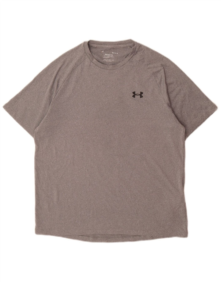Tricou pentru bărbați Under Armour Top Medium Gri Poliester
