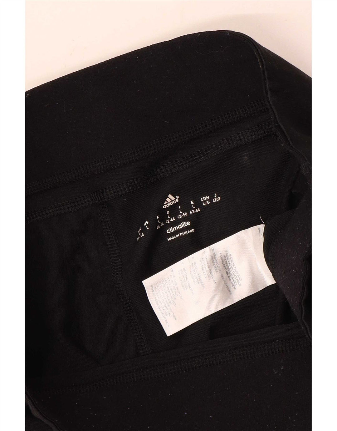 Leggings Adidas Climalite Capri pentru femei Marea Britanie 16/18 Poliester negru mare