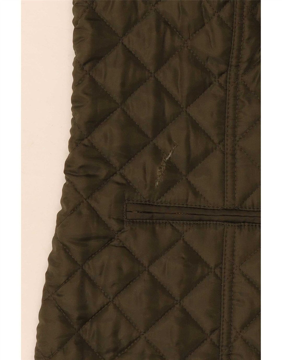 Gilet matlasat Tommy Hilfiger pentru femei UK 12 Medium Khaki Poliester