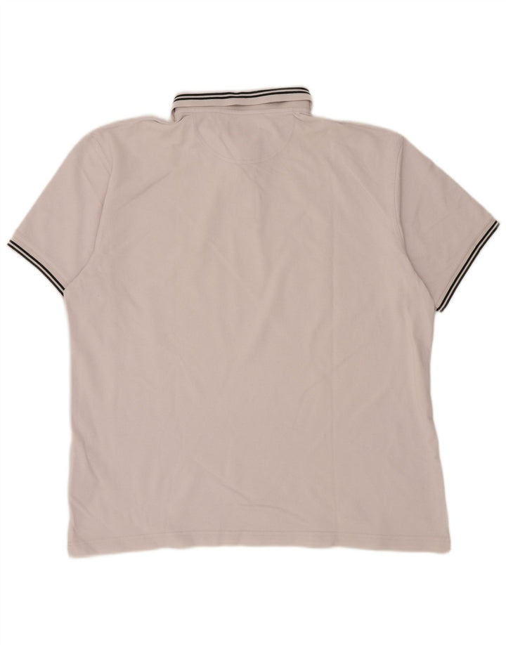 Tricou polo BARBOUR pentru bărbați, bumbac cu dungi albe 2XL
