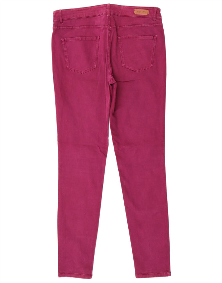 Blugi skinny Massimo Dutti pentru femei EU 40 Medium W30 L30 Violet