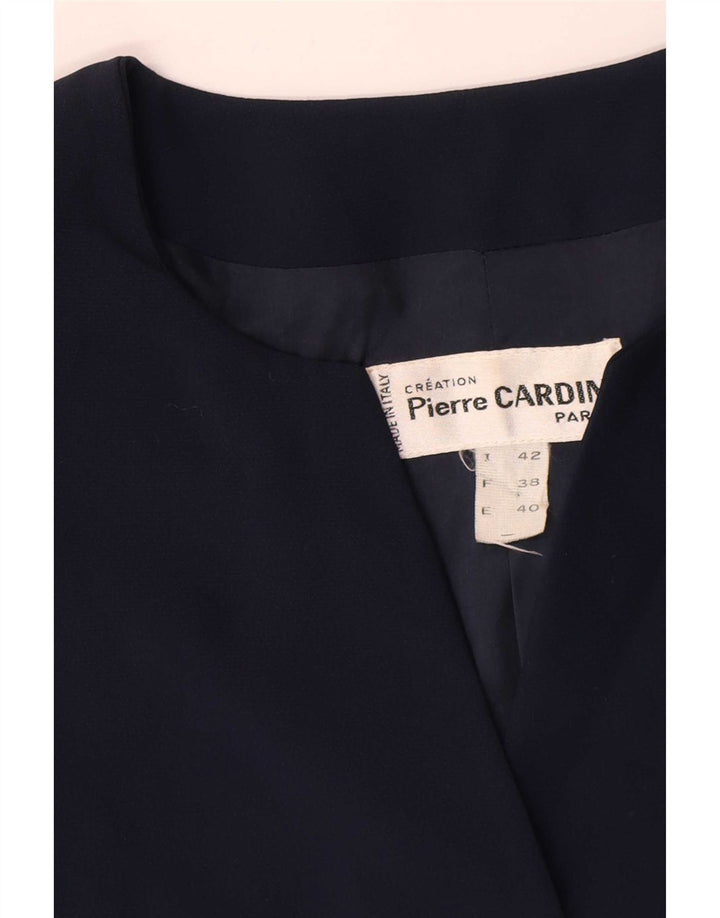 Jachetă Blazer pentru femei Pierre Cardin cu 3 nasturi IT 42 Medium Bleumarin