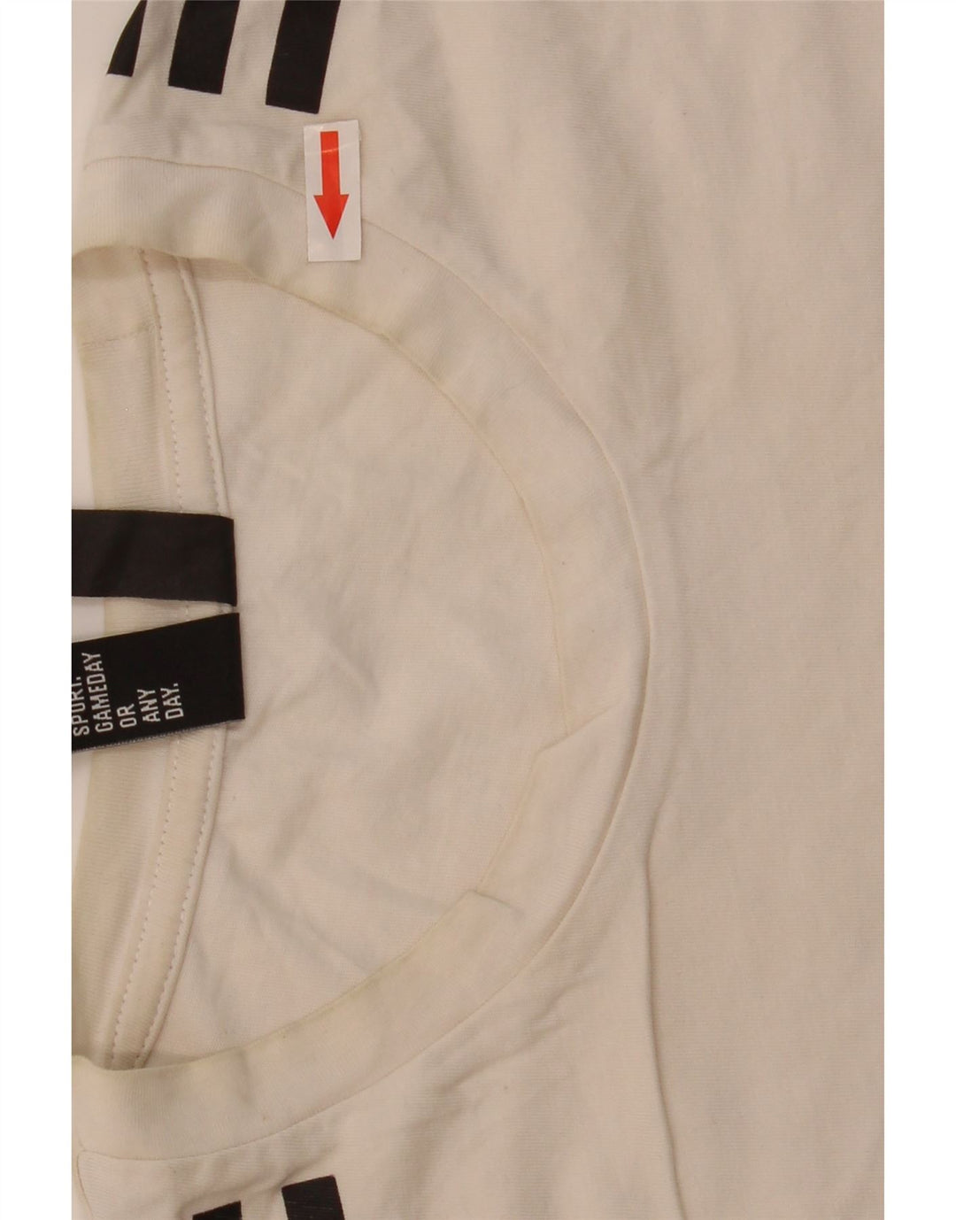 Tricou Bărbați Adidas Top Mediu Alb Bumbac