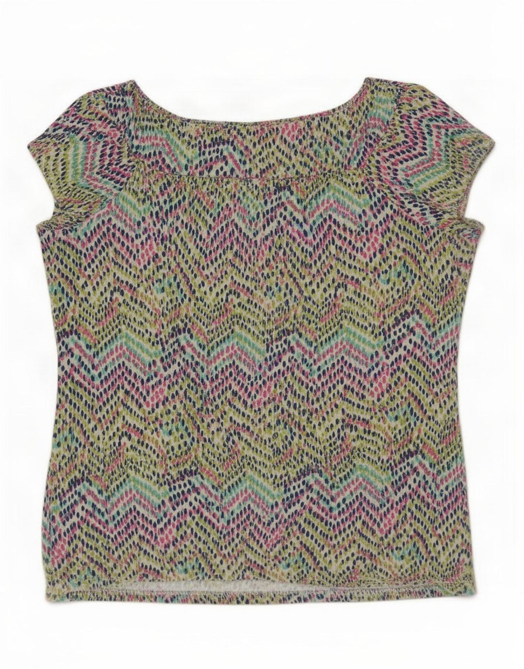 Bluză M&Co pentru femei UK 12 Medium Multicolor Geometric Viscose