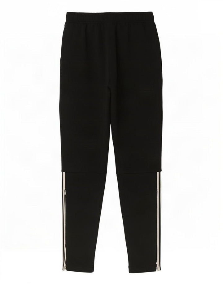 Pantaloni de trening Adidas baieti 13-14 ani poliester negru