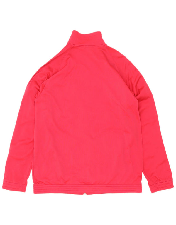 Jachetă Adidas Fete Trening Top 15-16 Ani Roz Poliester Colorblock