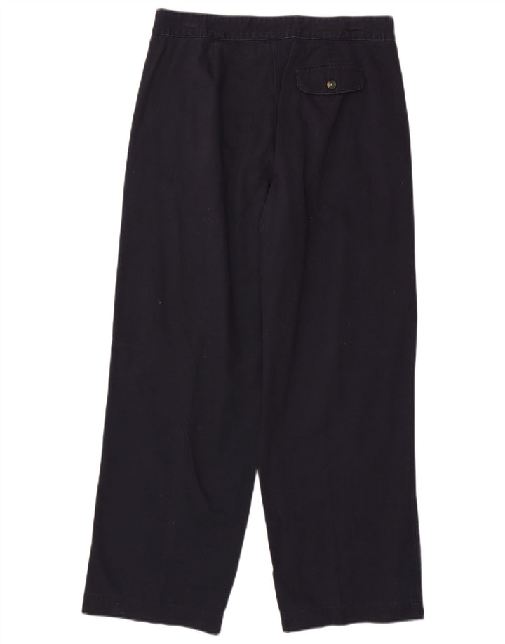 Pantaloni de costum drepte pentru femei Lee Kakis US 8 Medium W30 L28 Bleumarin