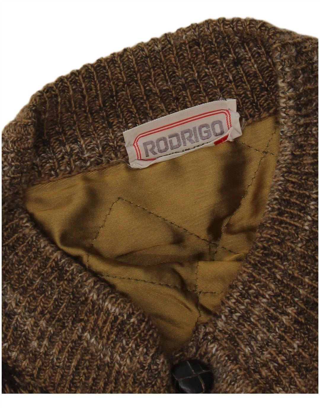 Pulover cardigan pentru bărbați Rodrigo XL maro geometric