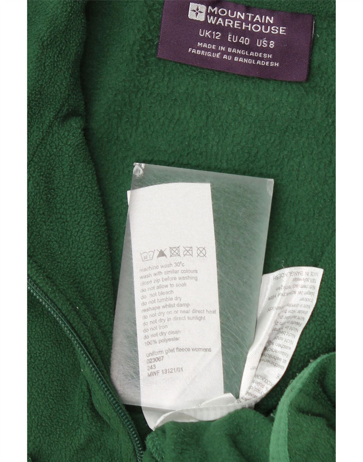 Gilet pentru bărbați din lână Mountain Warehouse UK 12 Poliester verde mediu