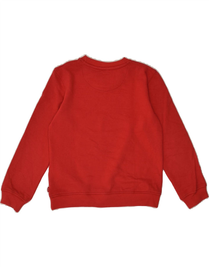 LEVI'S Boys Graphic Sweatshirt Jumper 7-8 Years Red Cotton | Vintage Levi's | Thrift | Second-Hand Levi's | Used Clothing | Messina Hembry 
