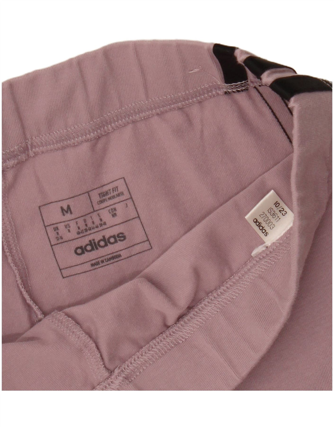 Pantaloni de trening ADIDAS Tight Fit UK 12/14 Roz mediu