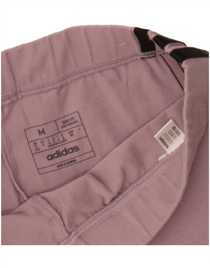 Pantaloni de trening ADIDAS Tight Fit UK 12/14 Roz mediu