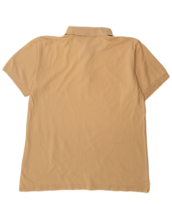 Kappa Mens Polo Shirt Medium Yellow Cotton