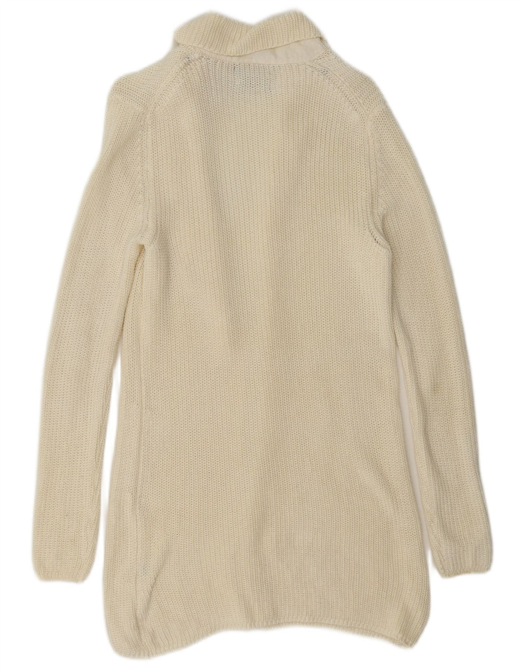 Pulover cardigan deschis pentru femei Massimo Dutti UK 10 Small Off White