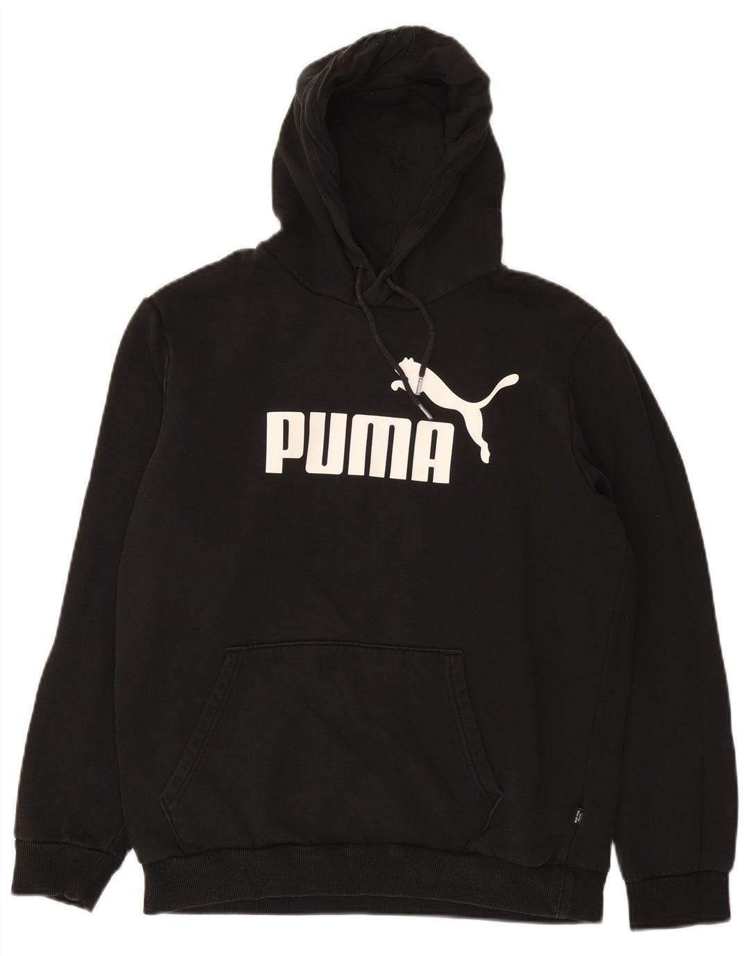 Pulover pentru bărbați Puma Graphic Hoodie, bumbac mediu negru