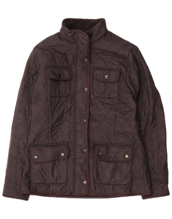Jachetă utilată matlasată Barbour pentru femei UK 12 Medium Black