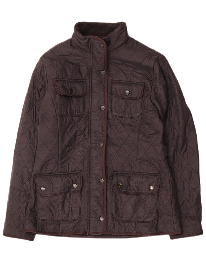 Jachetă utilată matlasată Barbour pentru femei UK 12 Medium Black