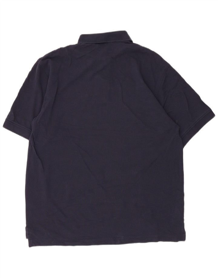 Tricou polo IZOD pentru bărbați, bumbac, albastru bleumarin mediu
